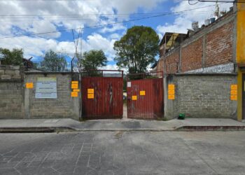 Clausura Dirección de Planeación y Desarrollo Urbano actividades de lotificación en San Cristóbal