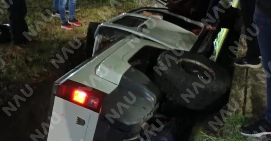 Tres vehículos involucrados en accidentes durante la madrugada en Tapachula