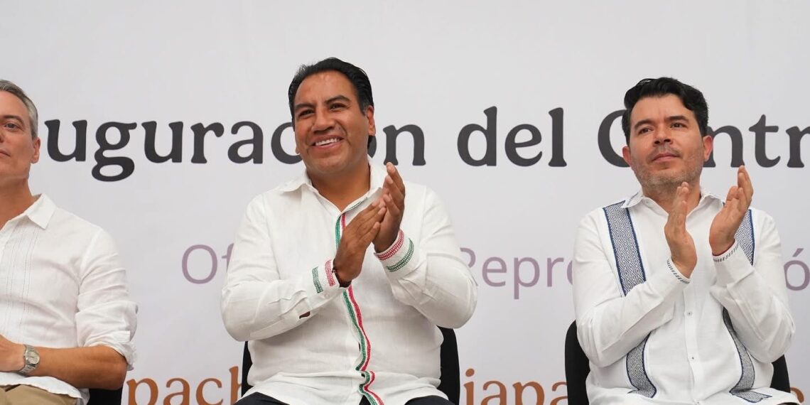 Eduardo Ramírez y Félix Medina Padilla inauguran Centro Multiservicios de la Comar en Tapachula