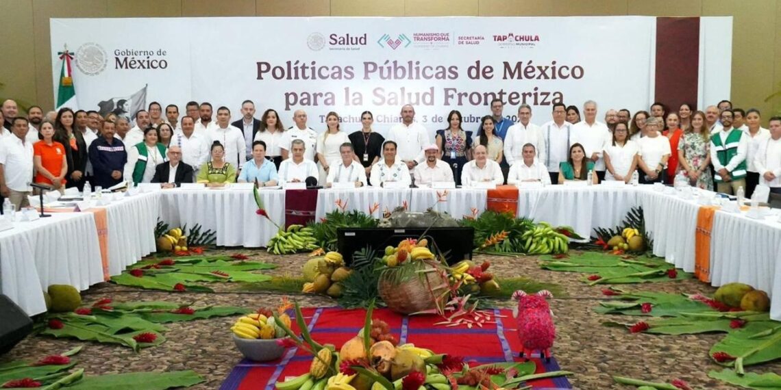 Junto al Gobierno de México, Eduardo Ramírez suma esfuerzos para fortalecer la salud en la frontera sur