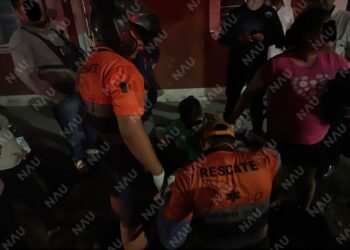 Motociclista resulta lesionado tras choque con camioneta en la Central Poniente de Tapachula