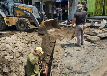 COAPATAP mejora red sanitaria en la 11ª avenida Sur de Tapachula