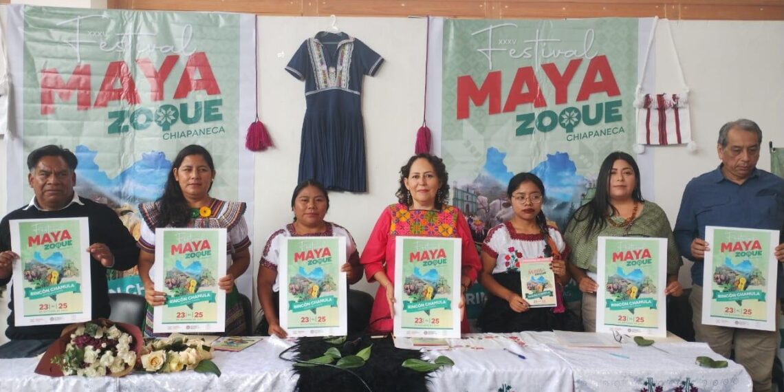 Coneculta anuncia la XXXV edición del Festival Maya Zoque Chiapaneca en Rincón Chamula San Pedro