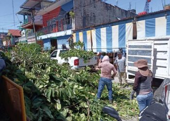 Ayuntamiento de Tapachula, realiza acciones preventivas en Primaria Antonio D´Amiano Cajas