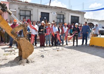 Encabeza Fabiola Ricci arranque de obra integral de drenaje y pavimentación en la colonia Erasto Urbina