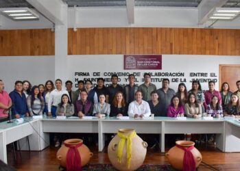 Firman convenio para fortalecer el impulso a la juventud en San Cristóbal de Las Casas