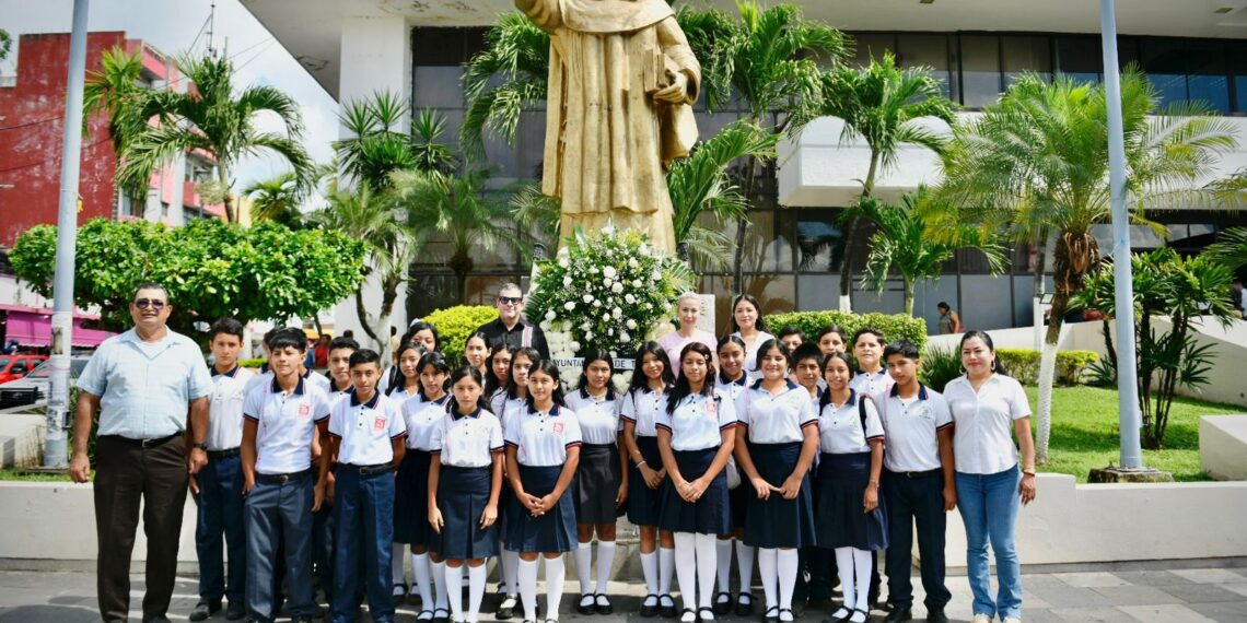 Tapachula honra el legado de Fray Matías de Córdova y Ordóñez: Yamil Melgar