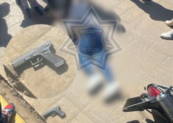 Policía Municipal pone a disposición a sujeto por portación de réplica de arma en San Cristóbal de Las Casas