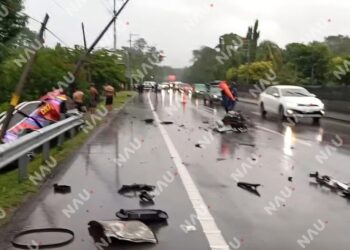 Camioneta vuelca y deja un lesionado en el tramo Huixtla – Huehuetán