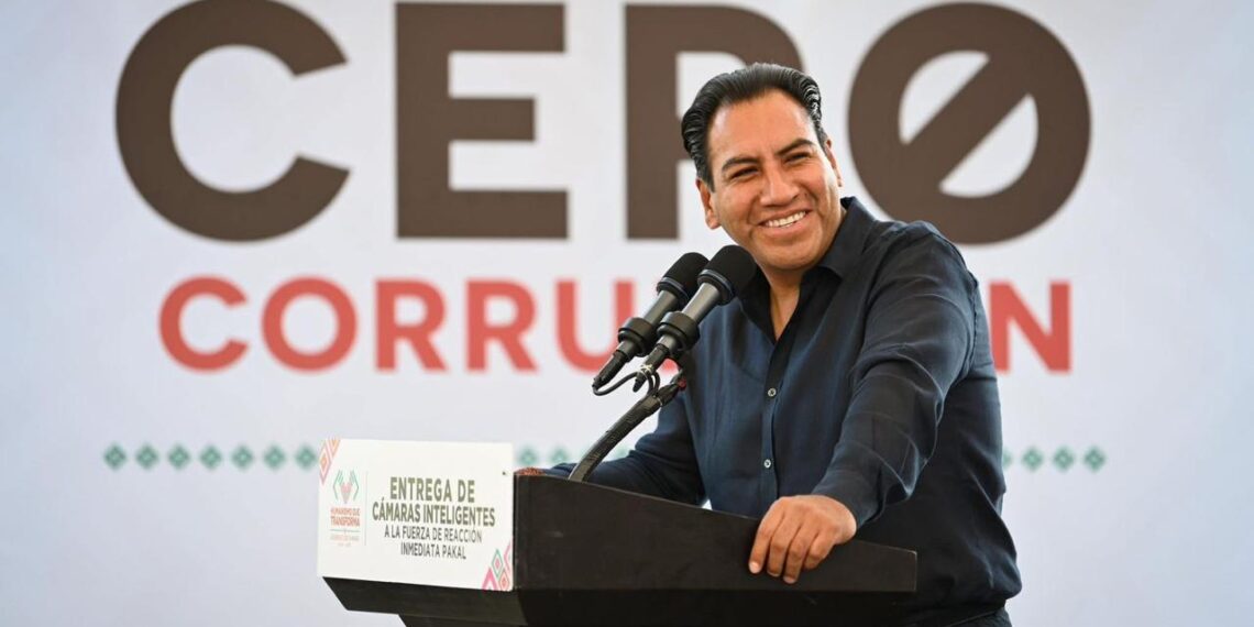 Eduardo Ramírez fortalece a la Fuerza de Reacción Inmediata Pakal con cámaras inteligentes y vehículos blindados