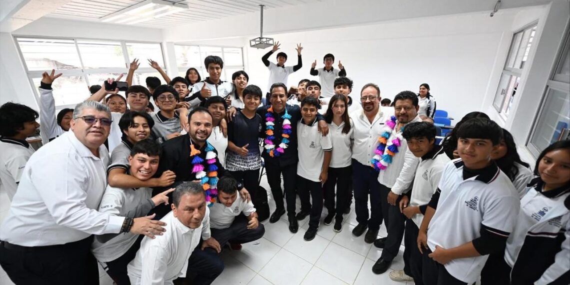 Eduardo Ramírez impulsa obras de infraestructura en Comitán para fortalecer la educación y la protección civil