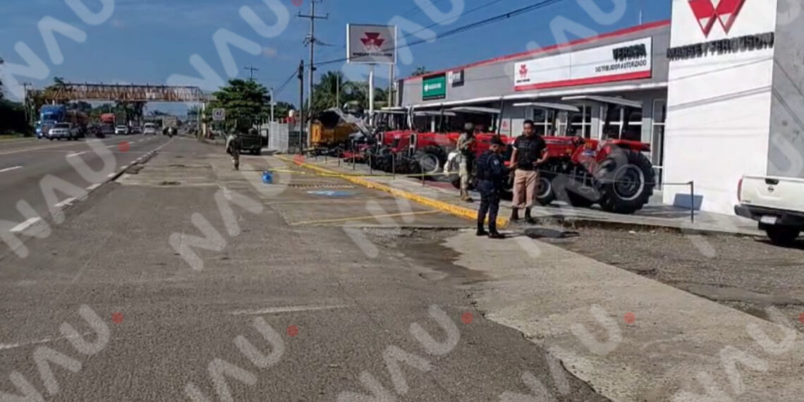 Movilización policiaca por hallazgo de bomba casera en Tapachula