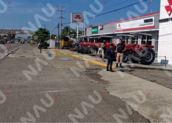 Movilización policiaca por hallazgo de bomba casera en Tapachula
