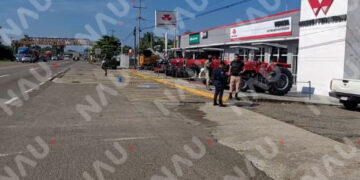 Movilización policiaca por hallazgo de bomba casera en Tapachula