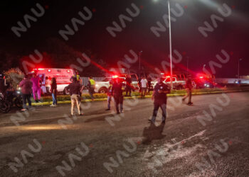 Motociclista grave tras derrapar en la carretera Antiguo Aeropuerto de TapachulaIntentó levantar la moto y perdió el control, señalan testigos