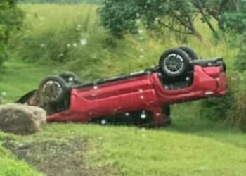 Alcalde de Mapastepec resulta ileso en percance vial.