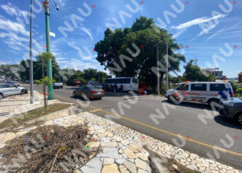 Accidente vehicular en la entrada a Framboyanes deja un lesionado leve