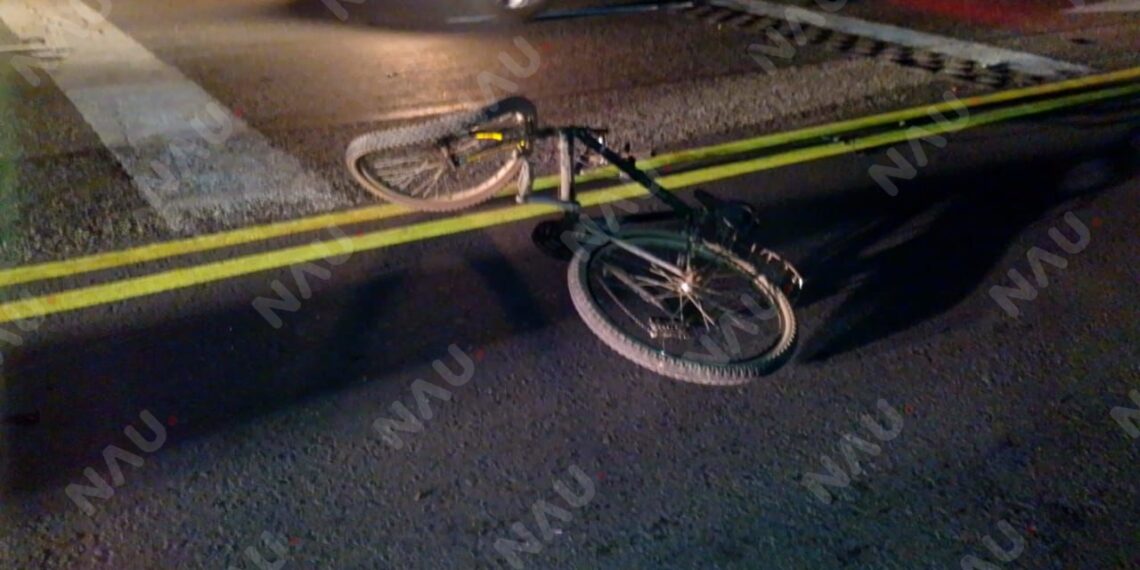 Motociclista arrolla a ciclista de la tercera edad y se da a la fuga en Tuxtla Chico