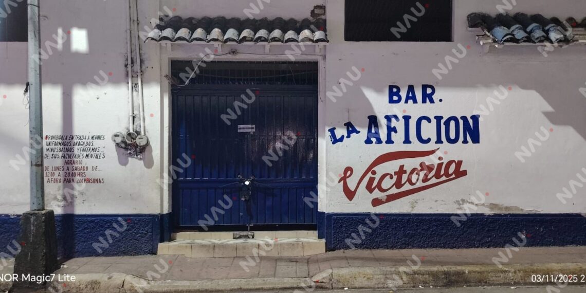 Suspenden bar “La Afición” por incumplir horario en Tapachula