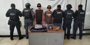 DETIENE POLICÍA MUNICIPAL DE TAPACHULA A DOS HERMANOS DEDICADOS AL ROBO A CASA HABITACIÓN