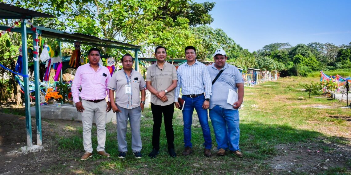 Elmer Vázquez anuncia el inicio de la primera etapa de construcción del nuevo Panteón Municipal