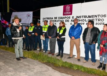 Sector empresarial dona alcoholímetros para fortalecer la prevención y seguridad vial