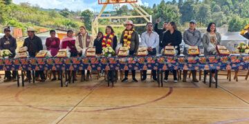 Fabiola Ricci refrenda compromiso con comunidades rurales durante visita a Napité