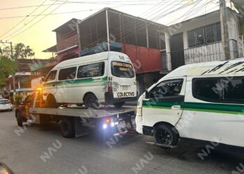 Aseguran Unidades de Transporte Público en Tapachula por Incumplir con Normas