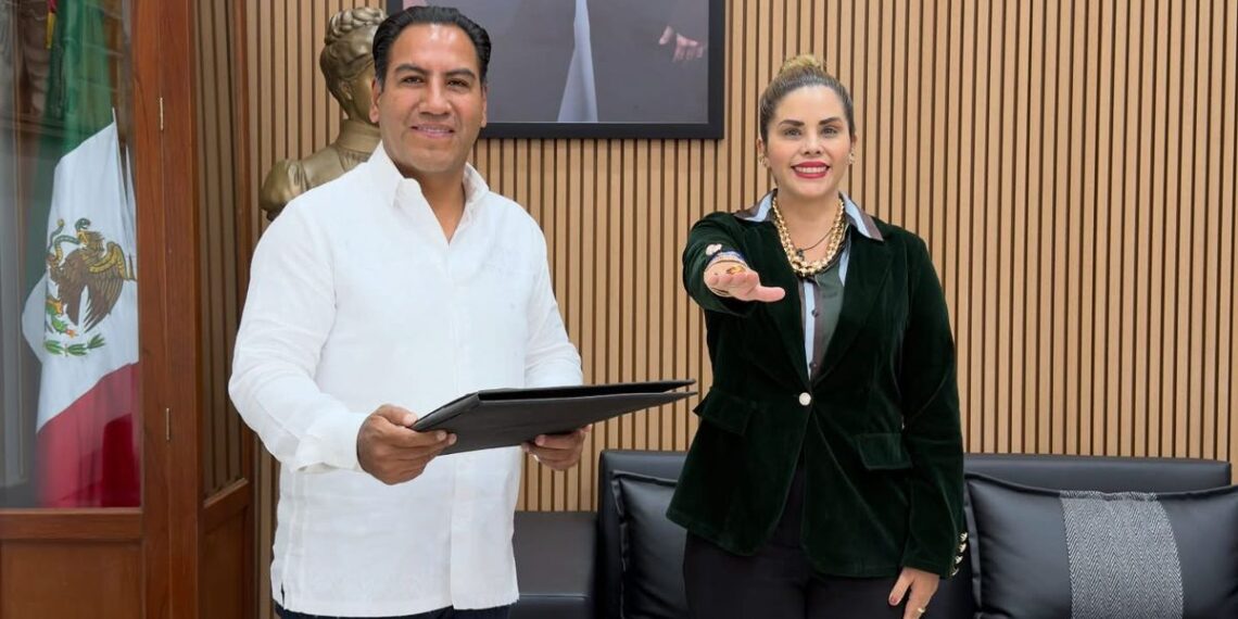 Eduardo Ramírez nombra a Dulce María Rodríguez como secretaria general de Gobierno y Mediación