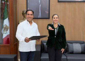 Eduardo Ramírez nombra a Dulce María Rodríguez como secretaria general de Gobierno y Mediación