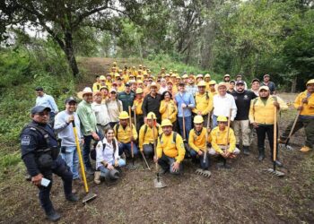 En La Concordia, Eduardo Ramírez Aguilar fortalece la prevención de incendios forestales