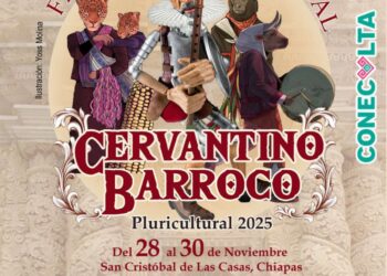 Presentan el programa oficial del XXIII Festival Cervantino Barroco, Pluricultural 2025