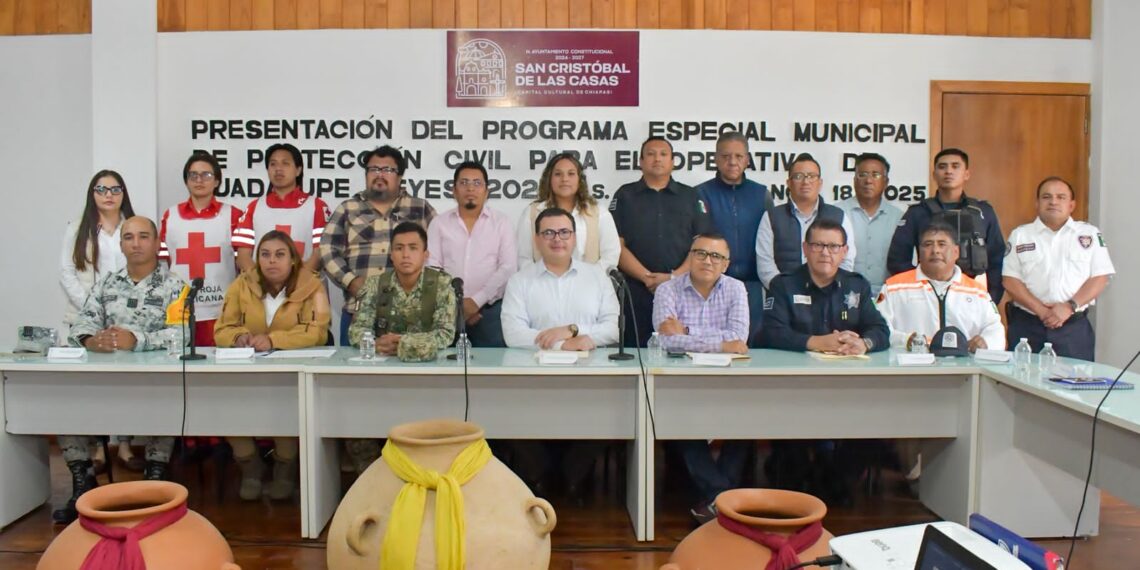 San Cristóbal activa el Operativo Guadalupe–Reyes 2025 con programa especial de protección civil