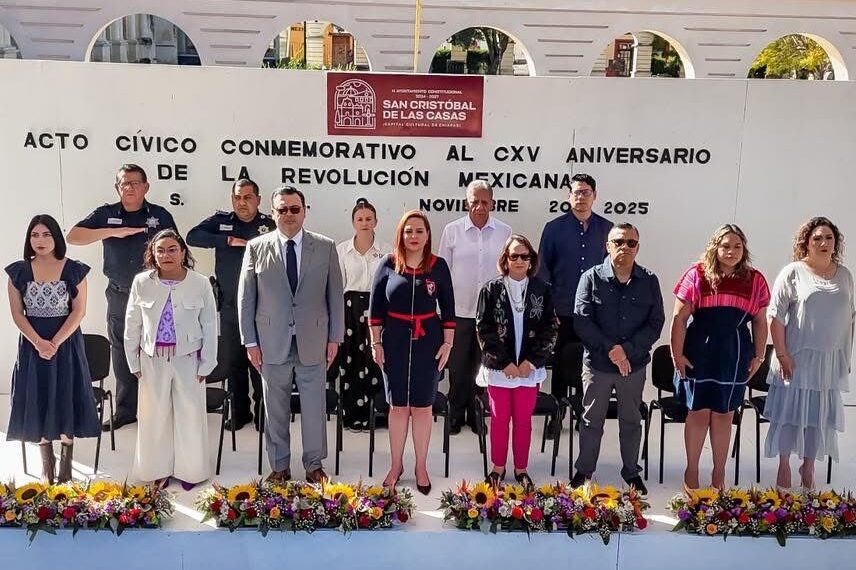 En San Cristóbal de Las Casas honran la memoria revolucionaria