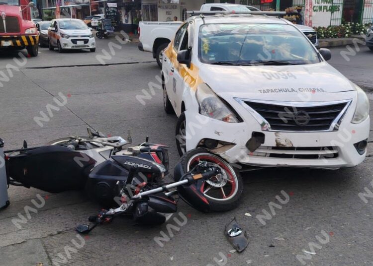 Percance vial en la 11ª Sur deja daños materiales y un conductor sancionado