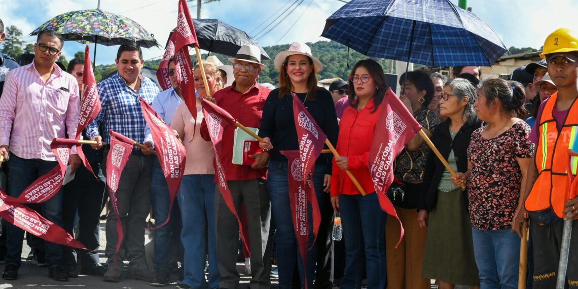 Arranca obra de pavimentación en La Garita con inversión histórica