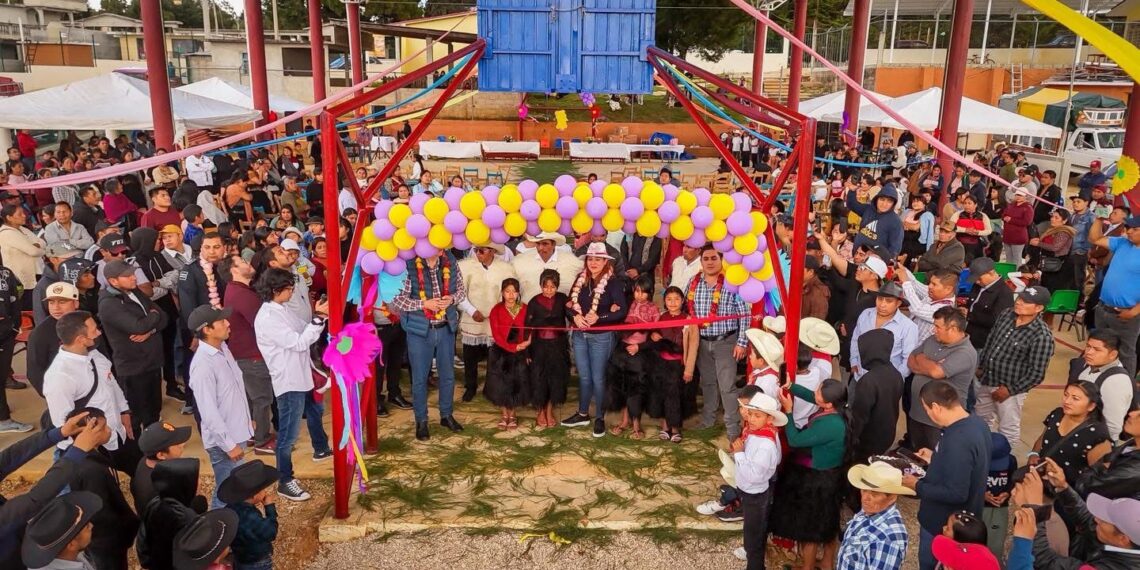 Fortalecen Infraestructura Comunitaria con Nuevo Domo en el Ejido Río Arcotete