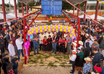 Fortalecen Infraestructura Comunitaria con Nuevo Domo en el Ejido Río Arcotete