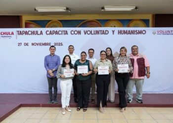 TAPACHULA SE CAPACITA CON HUMANISMO: YAMIL MELGAR