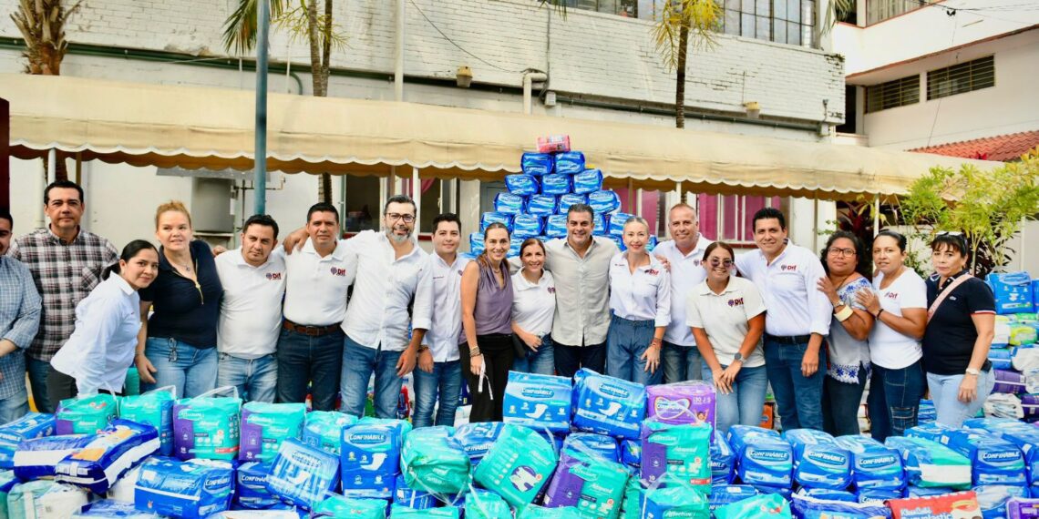 Yamil Melgar encabeza acciones de apoyo a grupos vulnerables en el 2º Pañatón