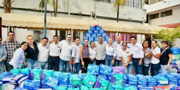 Yamil Melgar encabeza acciones de apoyo a grupos vulnerables en el 2º Pañatón