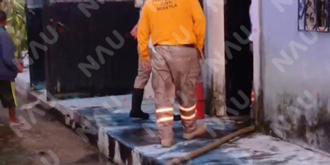 Casa estuvo a punto de incendiarse en Las Hortensias Uno