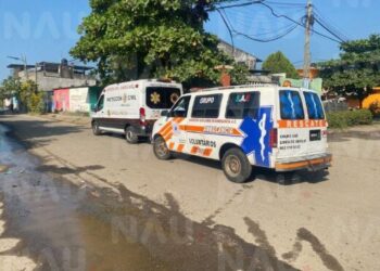 Mototriciclo impactado por motocicleta en la colonia Cafetales