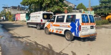 Mototriciclo impactado por motocicleta en la colonia Cafetales