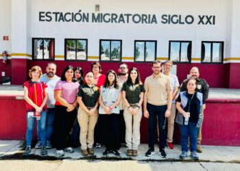Reconocen avances en la atención humanitaria en la Estación Migratoria Siglo XXI