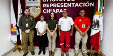 INM y Cruz Roja fortalecen colaboración en atención humanitaria a migrantes en Chiapas