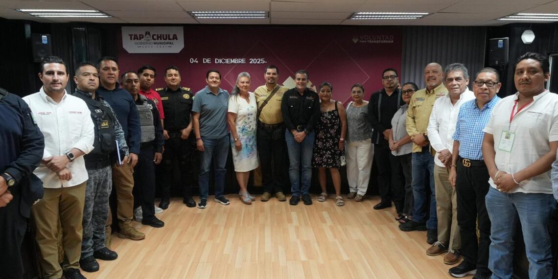 ¡La Nueva ERA avanza! Empresarios y SSP cierran filas por la seguridad de Chiapas