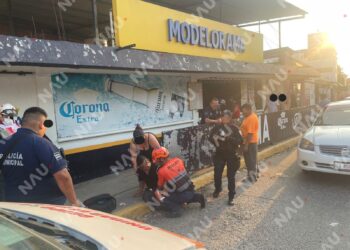 HOMBRE RESULTA LESIONADO TRAS SER ARROLLADO EN EL BOULEVARD AKISHINO