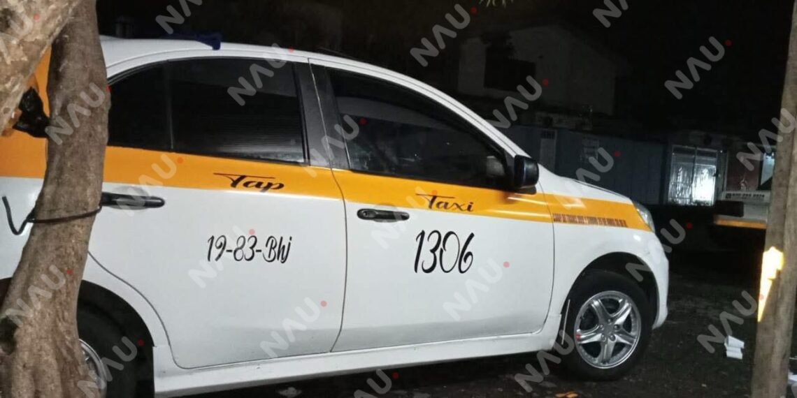 Localizan taxi robado tras movilización ciudadana en Tapachula