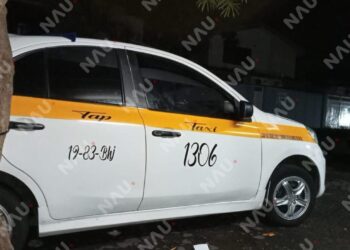 Localizan taxi robado tras movilización ciudadana en Tapachula